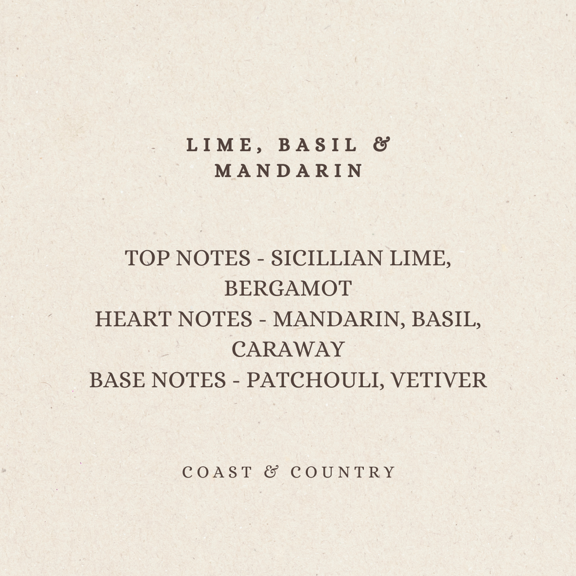 Lime, Basil & Mandarin Candle