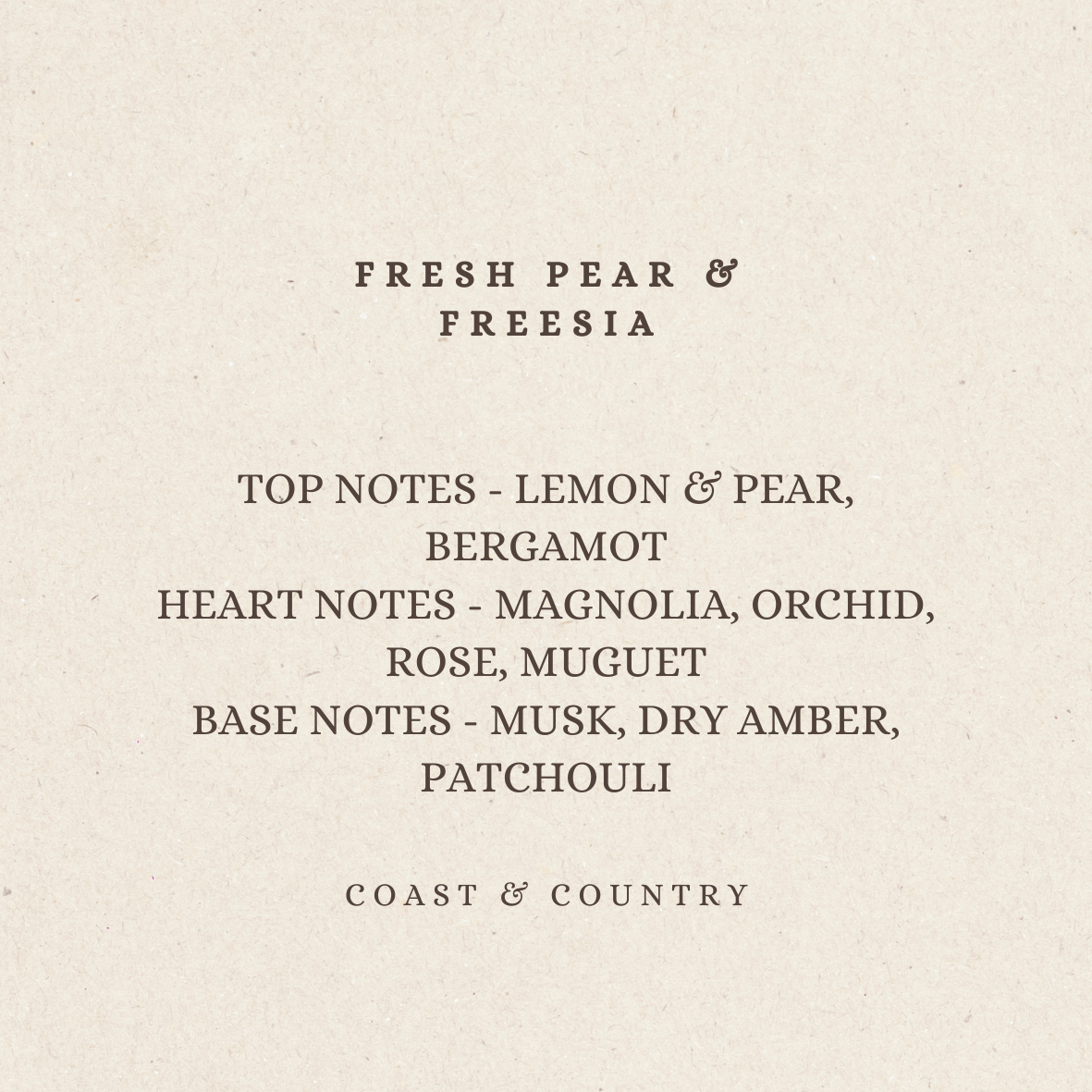 Pear & Freesia
