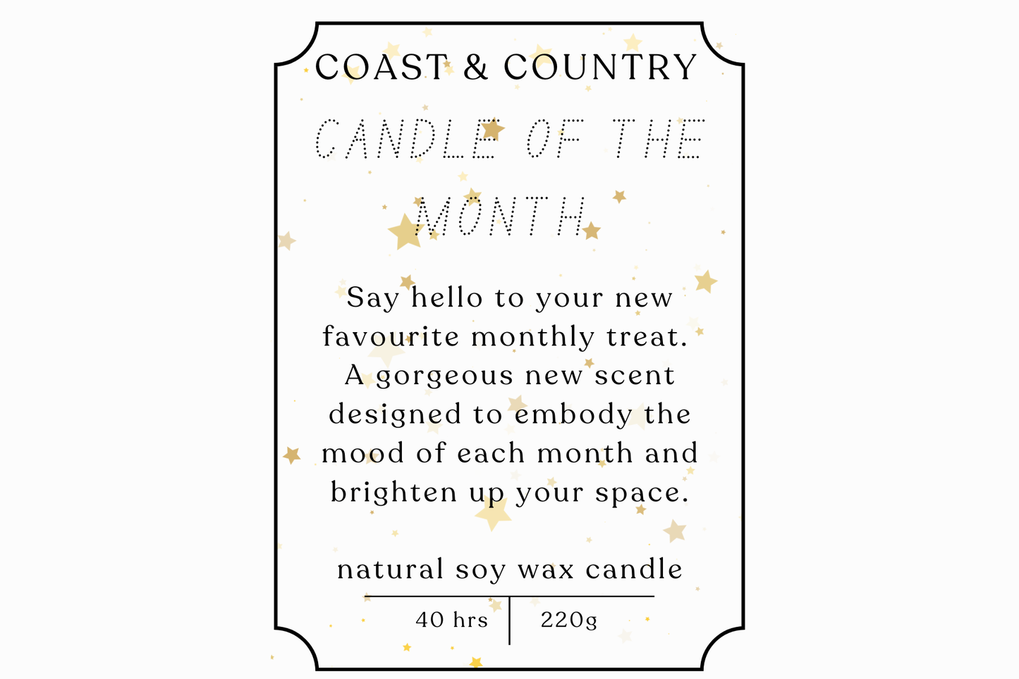 Candle of the Month
